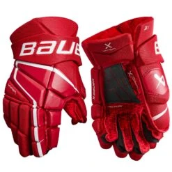 Bauer Vapor 3X Hockey Gloves Senior -Bauer Store BauerVapor3XGlovesSeniorRed1