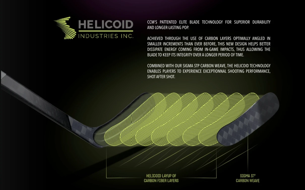 CCM RIBCOR TRIGGER 9 PRO Hockey Stick Senior 4 CCM RIBCOR TRIGGER 9 PRO Hockey Stick Senior - Image 4