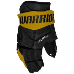 Warrior Alpha LX2 MAX Junior Hockey Gloves -Bauer Store WarriorAlphaLX2MAXGlovesBlackGold1