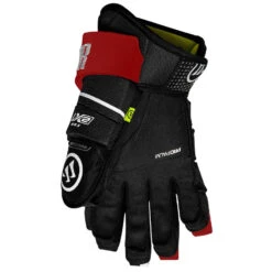 Warrior Alpha LX2 MAX Junior Hockey Gloves -Bauer Store WarriorAlphaLX2MAXGlovesBlackRed2