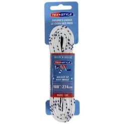 TexStyle Waxed Hockey Laces -Bauer Store texstyle waxed laces white all star skates