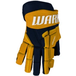 Warrior Covert QR5 30 Hockey Gloves -Bauer Store warrior covert qr5 30 senior ice hockey gloves navy gold all star skates